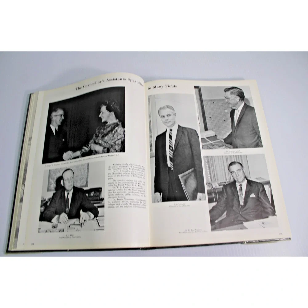 Vintage 1967 Texas Christian University Yearbook Fort Worth The Horned Frog TCU